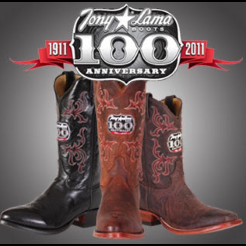 Men’s Tony Lama 100th Anniversary Cowboy Boots